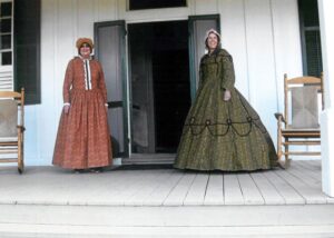 Photo of Eppington Plantation front porch