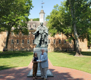 smaller Dr. Benes and Lt. Gov. Hall